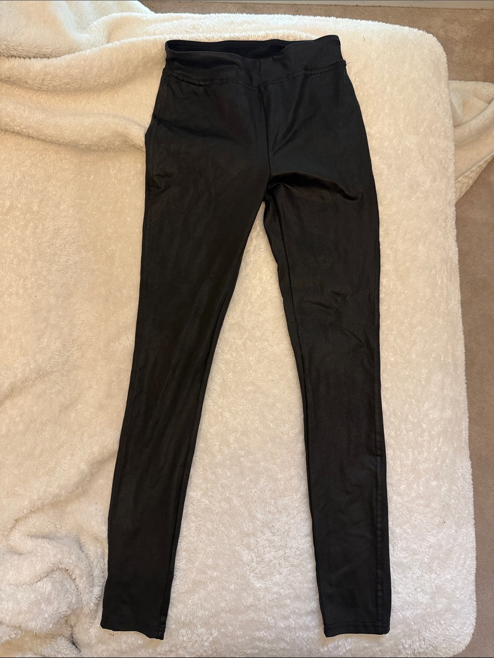 Serra Faux Leather Leggings size small
